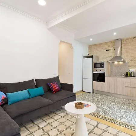 Bright Apt With Private Terrace In Sant Antoni Apartment Barcelona
