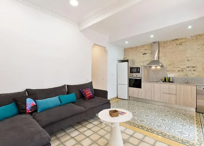 Bright Apt With Private Terrace In Sant Antoni Apartment Barcelona