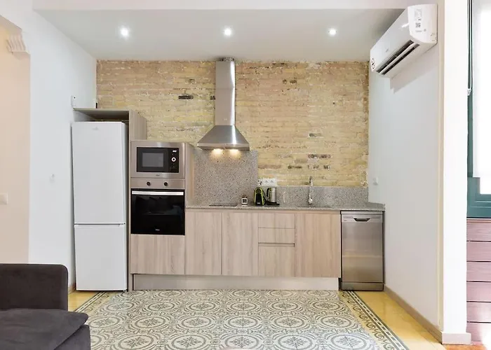 Bright Apt With Private Terrace In Sant Antoni Apartment